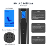 Foot and Calf Massager with Heat, Leg Air Massager for Circulation and Relaxation with Hand-held Controller 6 Modes 3 Intensities (with 2 Extensions)