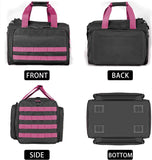WINCENT Tactical Gun Range Bag for Handguns and Ammo - Pink