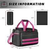 WINCENT Tactical Gun Range Bag for Handguns and Ammo - Pink