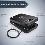 WINCENT Gun Safe Lock Box