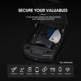 WINCENT Elite Portable Gun Safe with Rechargeable Lithium Battery & Override Key
