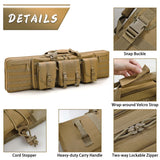 WINCENT Double Long Rifle Bag Case - Tank