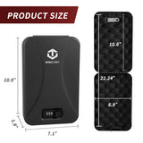 WINCENT Portable Gun Safe Lock Box